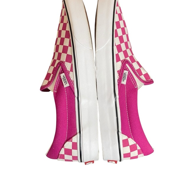 Vans Classic Slip On Checkerboard Fuchsia Purple
White ShoeWomens 9.5,8 Men - Picture 5 of 13
